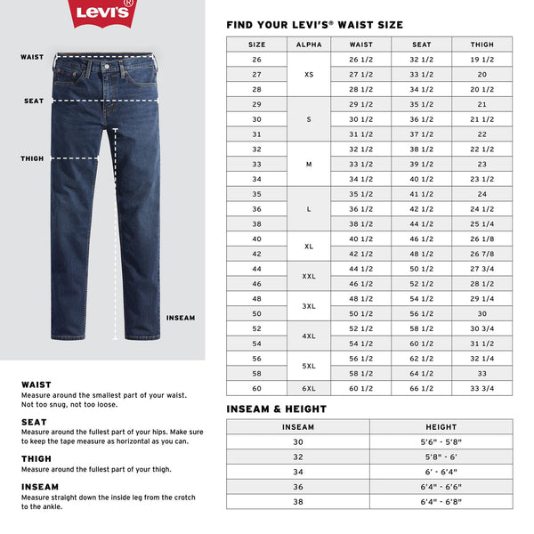 Men's Levi's  501  Original-Fit Stretch Jeans Size 40x34 - J7 - 1620