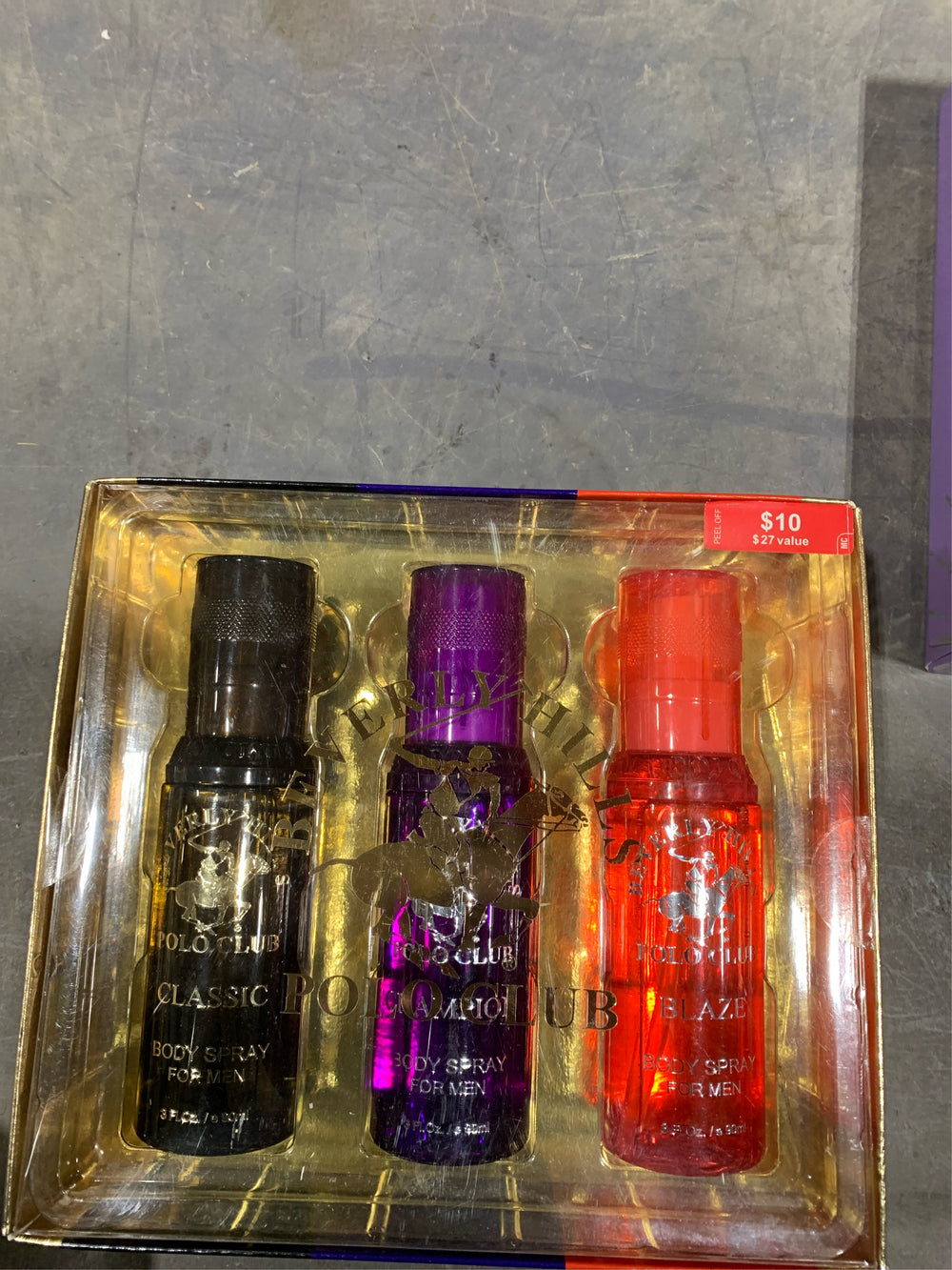 BHPC Body Spray Collection 3 Piece Set Men (Classic/Blaze/Rogue) -C12-1319