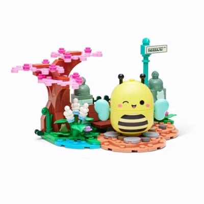 Squishmallows Sunny s Park Life Building Set - 155pc: BLDR, Enhances Fine Motor Skills, Plastic -B14-1351