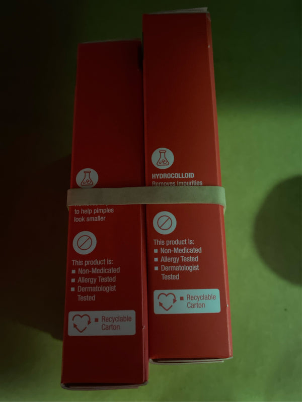 (Lot of 2) Neutrogena Stubborn Acne Patches - Ultra-Thin Hydrocolloid Spot Stickers - 24ct - C4 - 360