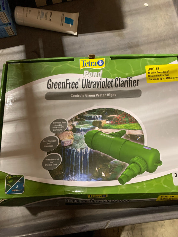 Tetra GreenFree UV Clarifier, up to 4400-Gallon Water Clarifier -G5-0827