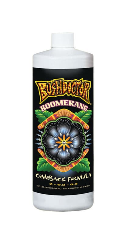 FoxFarm BushDoctor Bommerang Organic Liquid Comeback Formula Plant Food 1 qt - C1 - 1259