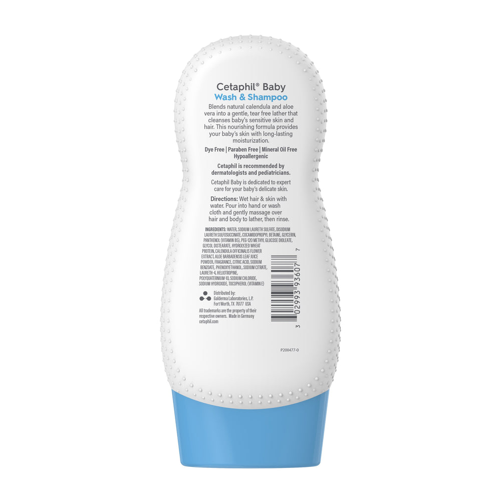 Cetaphil Baby Wash and Shampoo, 7.8 OZ - C11 - 497