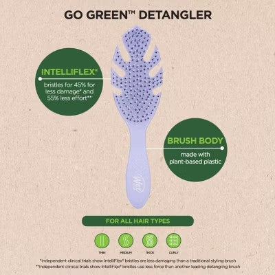 The Wet Brush Go Green Detangler Brush - G5 - 858 E7-1754