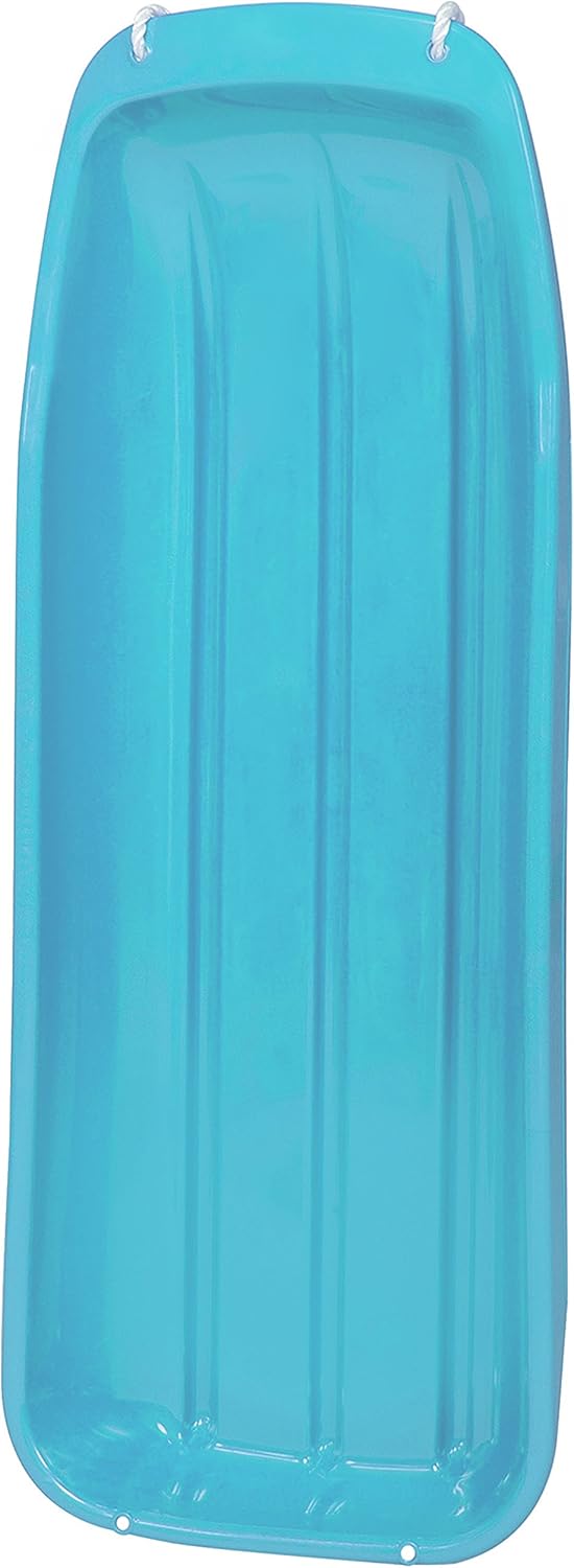 Best Choice Products 48in Kids Plastic Toboggan Snow Sled w/Pull Rope 1485