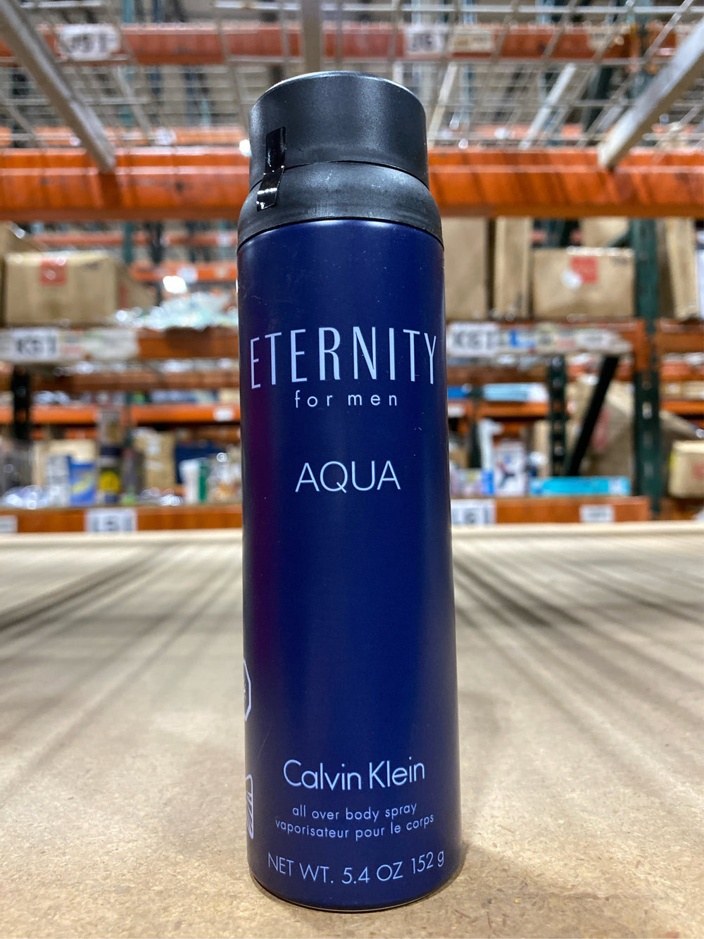 Calvin Klein Eternity Aqua for Men Body Spray, 5.4 OZ - F6 - 1786