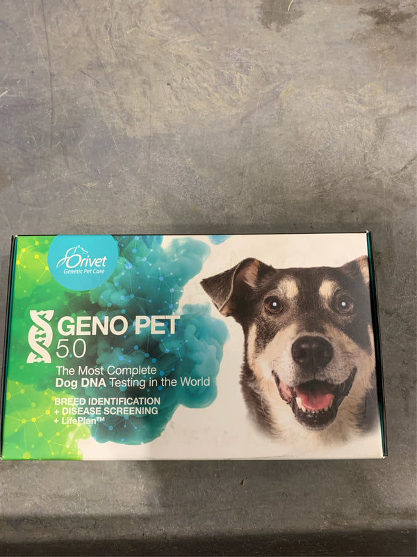 ORIVET Dog Breed DNA + Health Test - 1 Pack, Genopet+ Breed ID Kit | Comprehensive Canine Breed Identification Kit, Genetic Health Screening & Life -B8-1201 -B8-1202