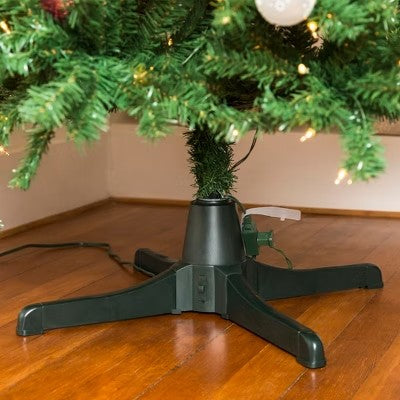Best Choice Products 360-Degree Rotating Christmas Tree Stand for Up To 7.5ft Artificial Tree w/ 3 Settings - B10 - 1511