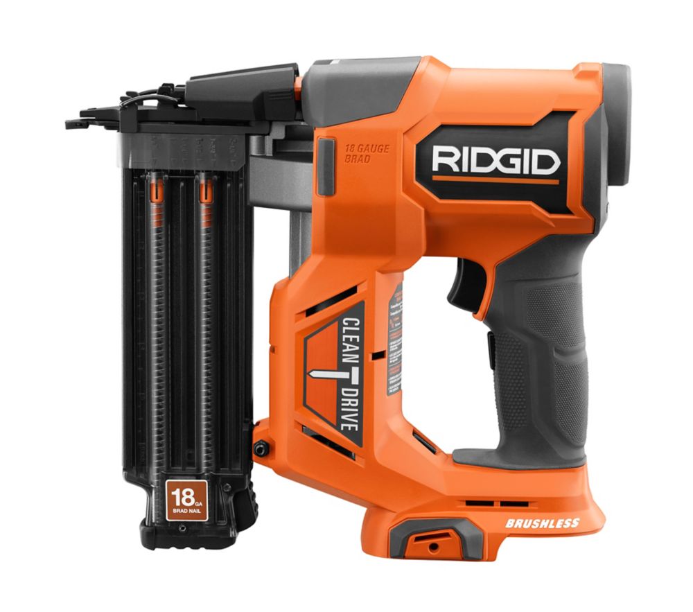 18V Brushless Cordless 18-Gauge 2-1/8 in. Brad Nailer (Tool Only) with CLEAN DRIVE Technology - 1070
