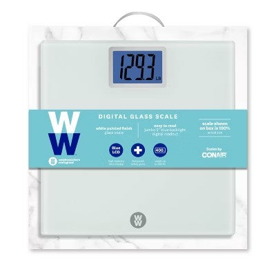 Super Large LCD Display with Backlight White - Weight Watchers - C2 - 1317 -F5-1696