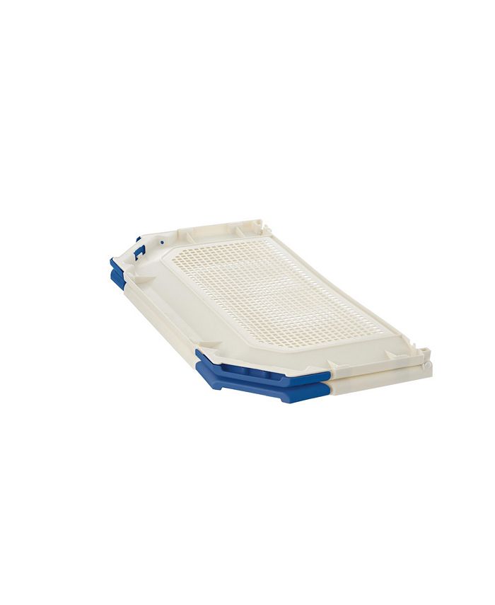 Richell PAW TRAX: Potty Pad Holder - Light Beige & Blue - Multi - B6 - 512