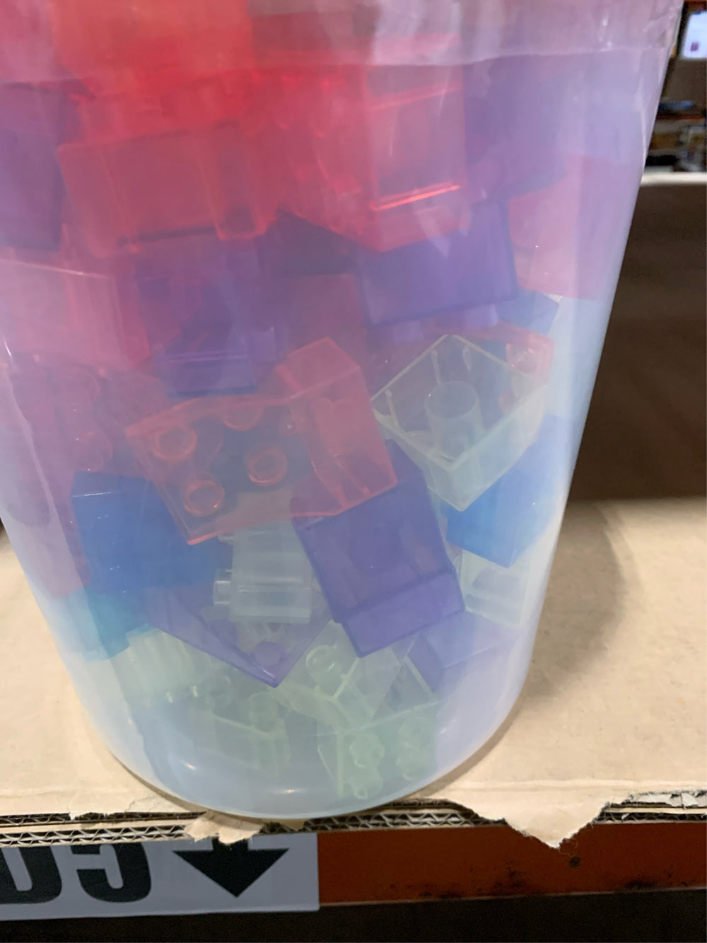 Rainbow Transparent Bricks - F8 - 859 -A2-1079