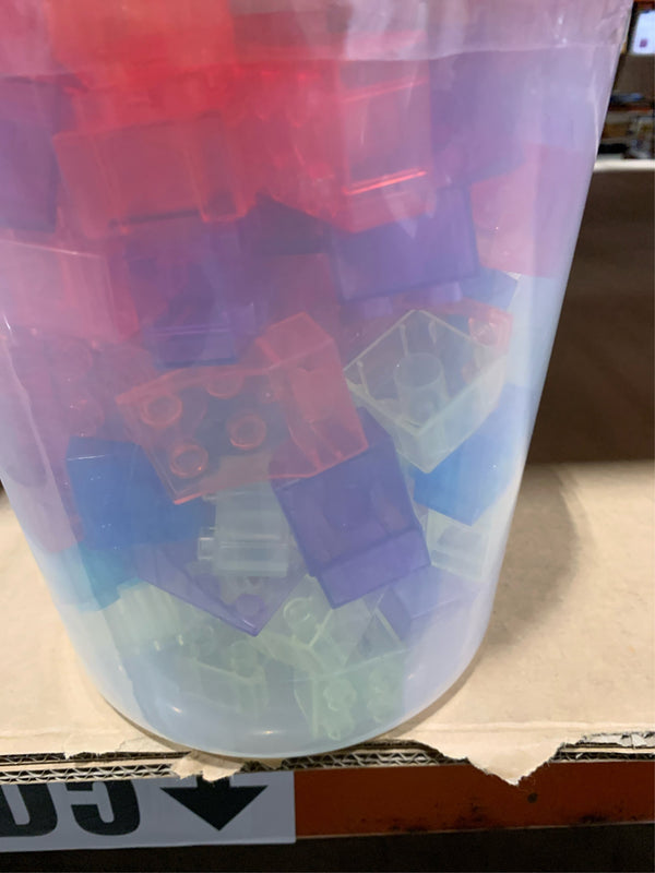 Rainbow Transparent Bricks - F8 - 859 -A2-1079