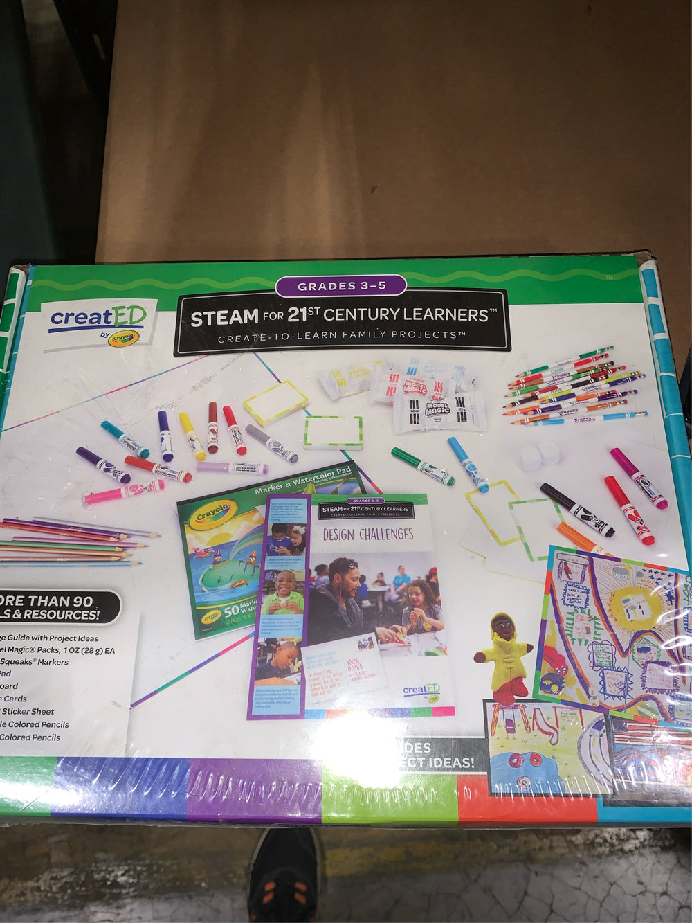 Crayola  CreatED STEAM Family Engagement Kit, Grades 3 - 5 -K2-1412