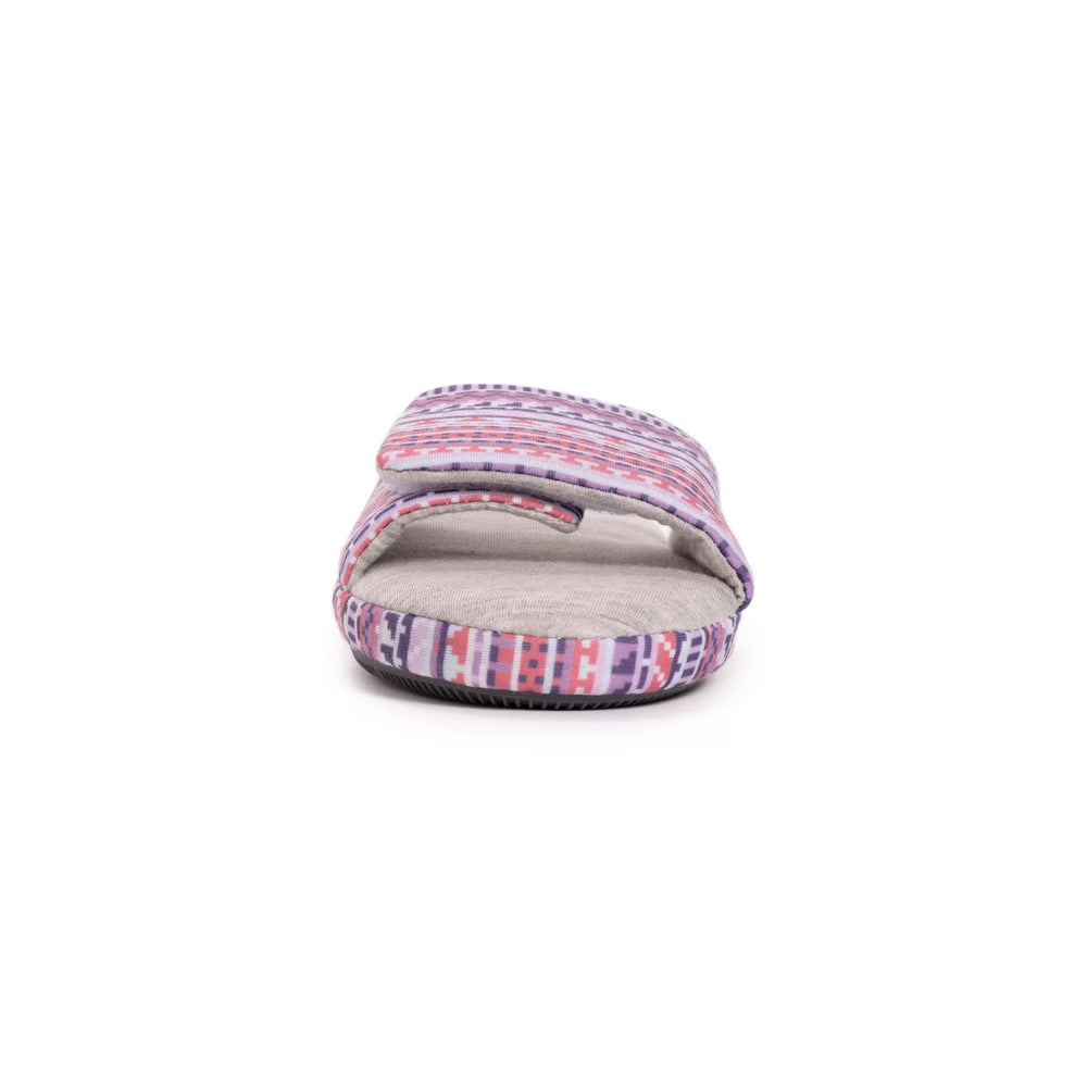 Women's MUK LUKS Ansley Jersey Slide Slippers size large -B2-0439