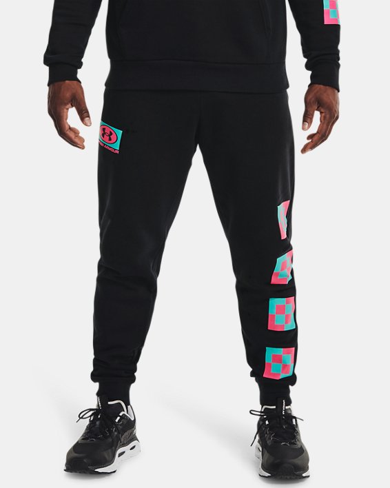 Under Armour Men's Rival Sweatpants, Fleece, Cuffed, Joggers Size XXL - B2 - 1337