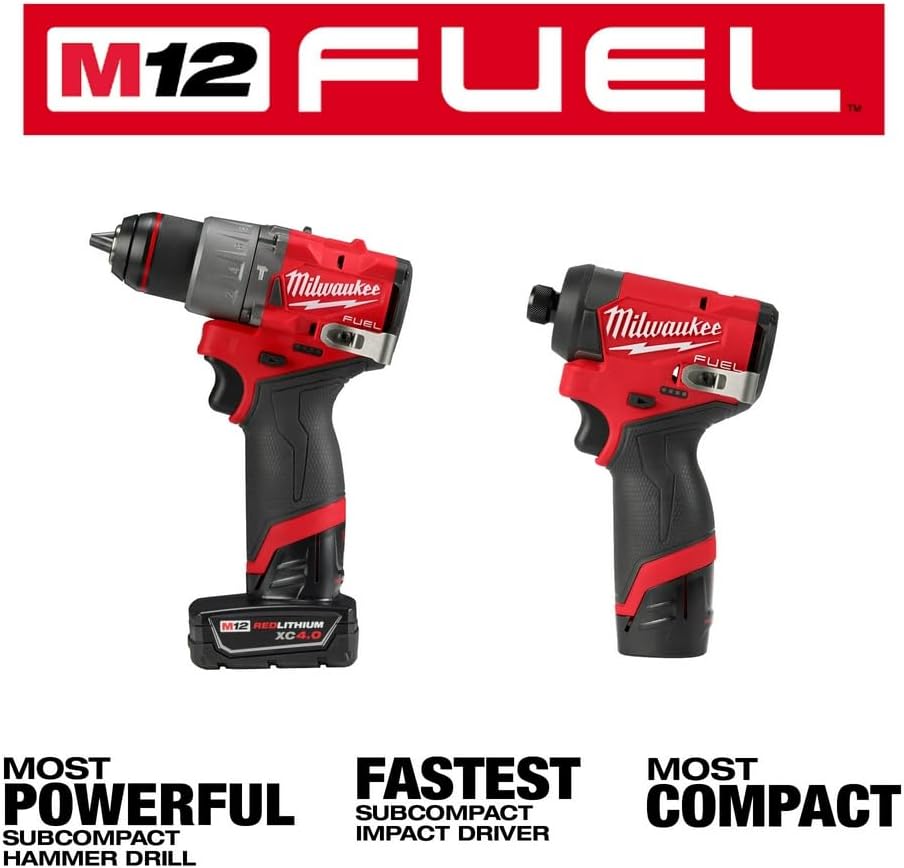 Milwaukee Electric - M12 Fuel. 2-Tool Combo KIT B3456