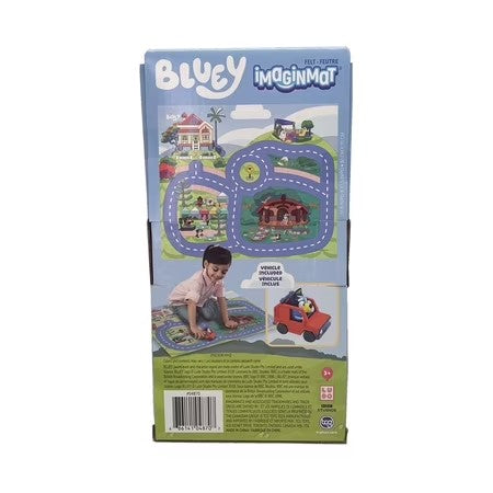 Bluey Imaginmat Playset with Vehicle -E8-0083