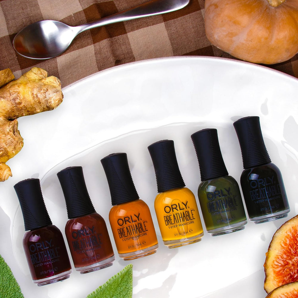 Orly Nail Polish Breathable Fall/Holiday Collection Spice it Up | Nail Colors for Fall and Winter (No Fig Deal) -K10-0129