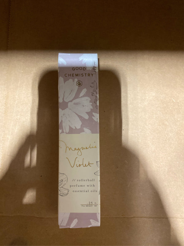 Good Chemistry Magnolia Violet Rollerball Perfume 0.25 fl oz - B8 - 542