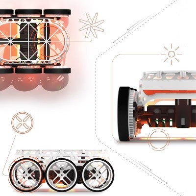 Sharper Image Remote Control (RC) Gravity Rover Wall-Ceiling Climber - C3 - 329