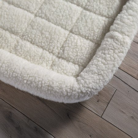 Midwest Homes For Pets / QuietTime Fleece, Filled Bolstered Bed/ Fits 22-inch Crate/ Model-40222 - G6 - 919