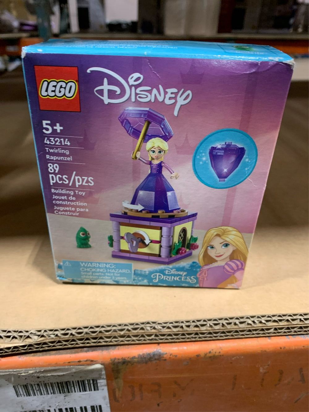 LEGO Disney LEGO Disney Twirling Rapunzel Multicolored 89 pc -K11-1679