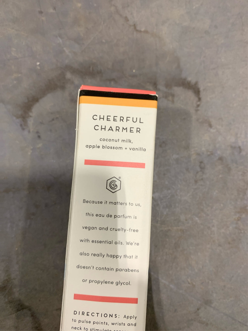 Good Chemistry Cheerful Charmer Rollerball Perfume with Essential Oils 0.25 Fl. Oz. -B8-0546 -B9-0548