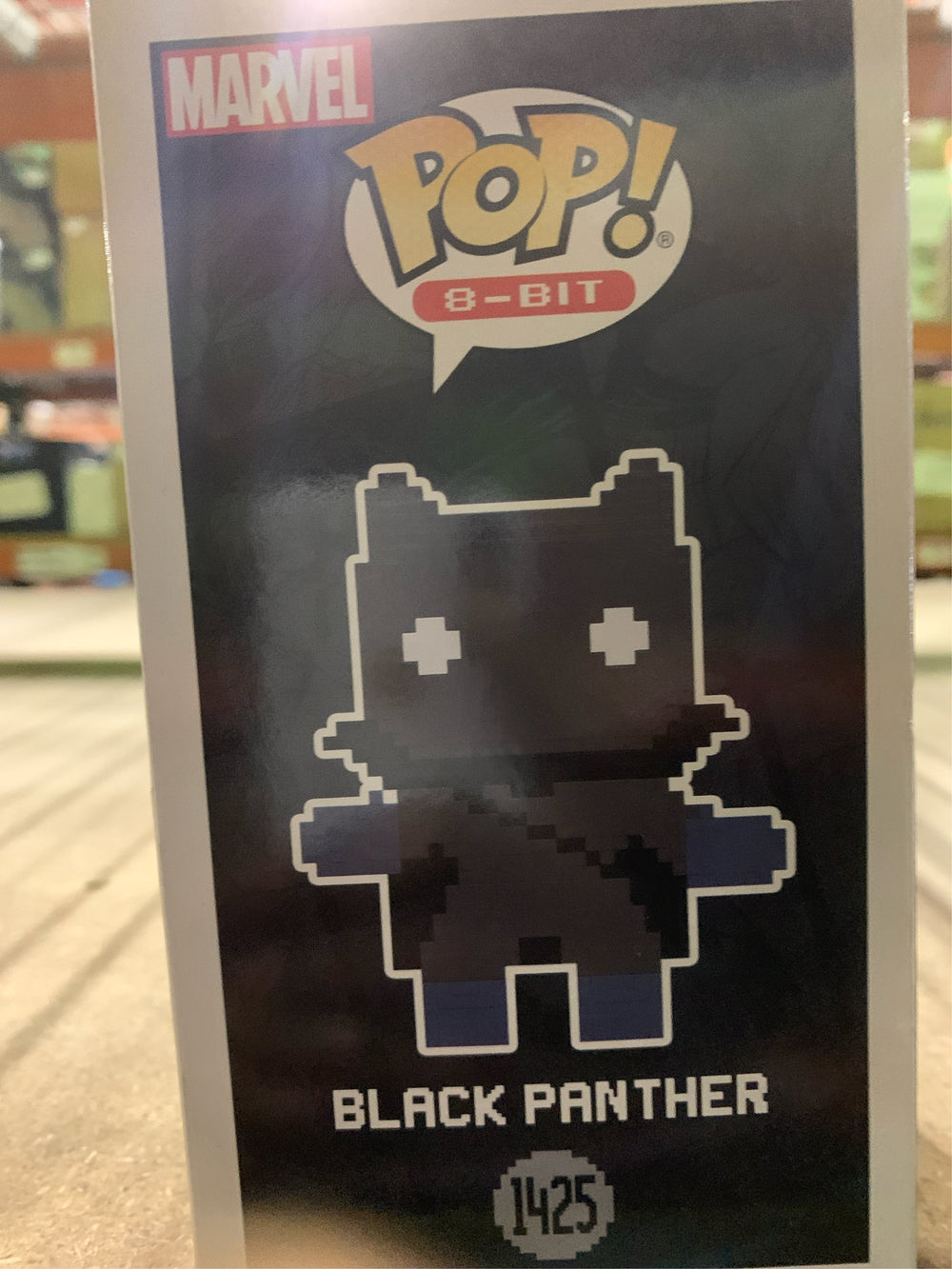 Funko POP! Marvel: 8-Bit Black Panther Figure - F14 - 1792 -K6-0059