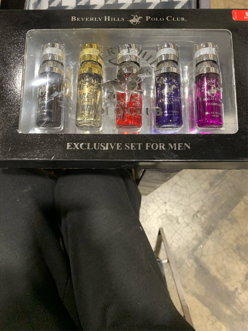 Beverly Hills Polo Club 5 Piece Mini Gift Set Exclusive for Men, EDT Eau De Toilette 5 Mini 0.5oz Bottles -F3-0700 -f3-0703 -B5-1104