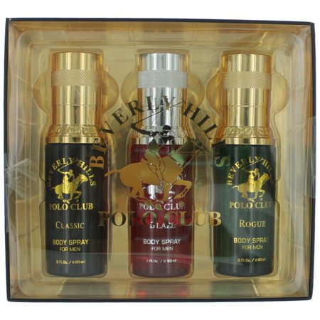 BHPC Body Spray Collection 3 Piece Set Men (Classic/Blaze/Rogue) -C12-1319