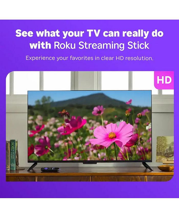 ROKU STREAMING STICK HD W - Black - No size -K12-1680