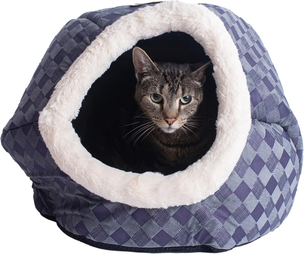 Armarkat C44 Cat Bed, One Size,Blue - L10 - 1664