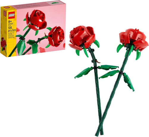 LEGO Roses - Building Toy for Kids, Girls & Boys,
