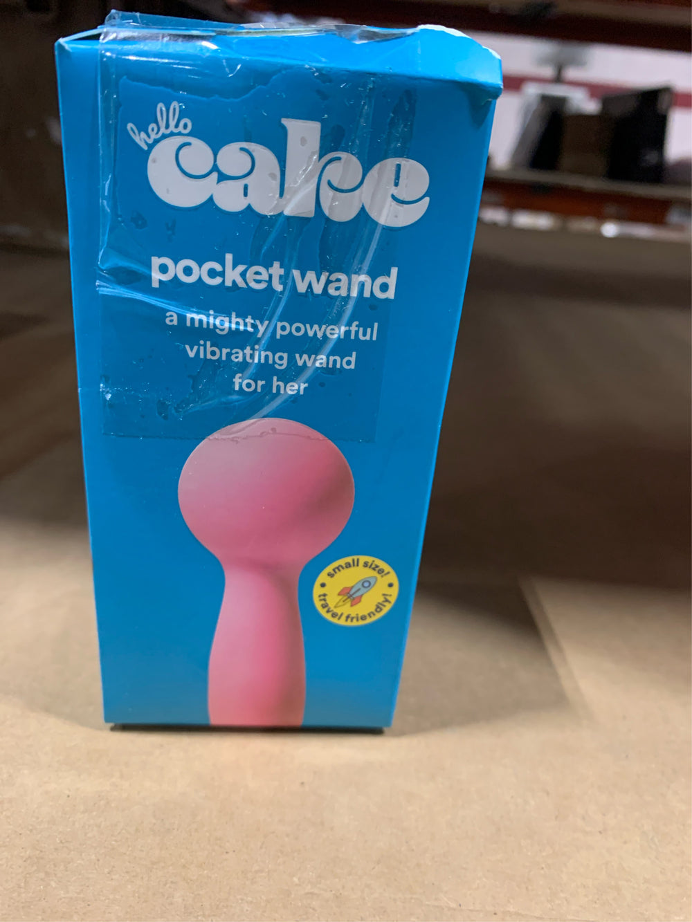 Hello Cake Pocket Wand Mini Travel Vibrator -K8-1603 -K12-1683