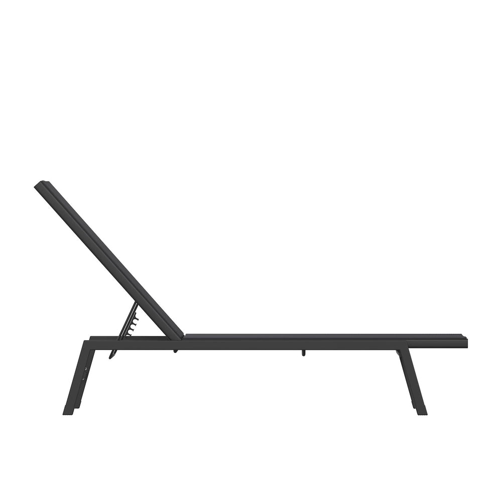Flash Furniture Brazos Outdoor Adjustable Chaise Lounge Chair - E11 - 1089