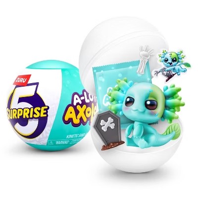 5 Surprise A-Lot-A Axolotls Mini Figure -B8-1210