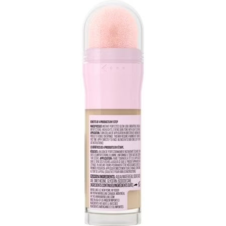 (Pack of 2) Maybelline Instant Age Rewind Instant Perfector Glow Makeup, Light, 0.68 fl oz - F4 - 739