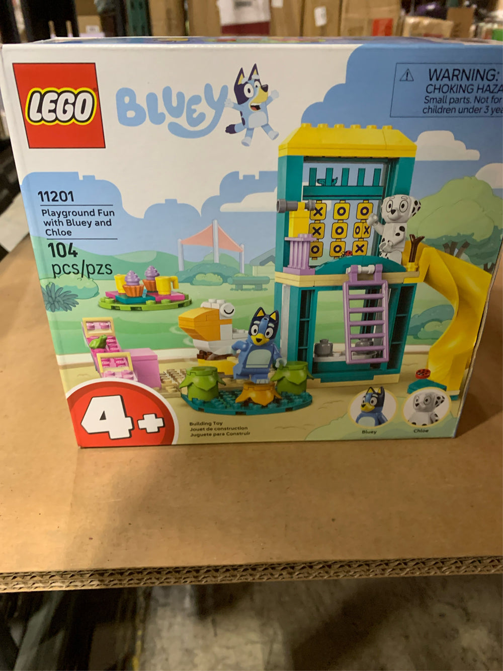 LEGO  Bluey's Playground Fun With Chloe 11201 Building Set (104 Pieces) - J12-1720 -E1-1731