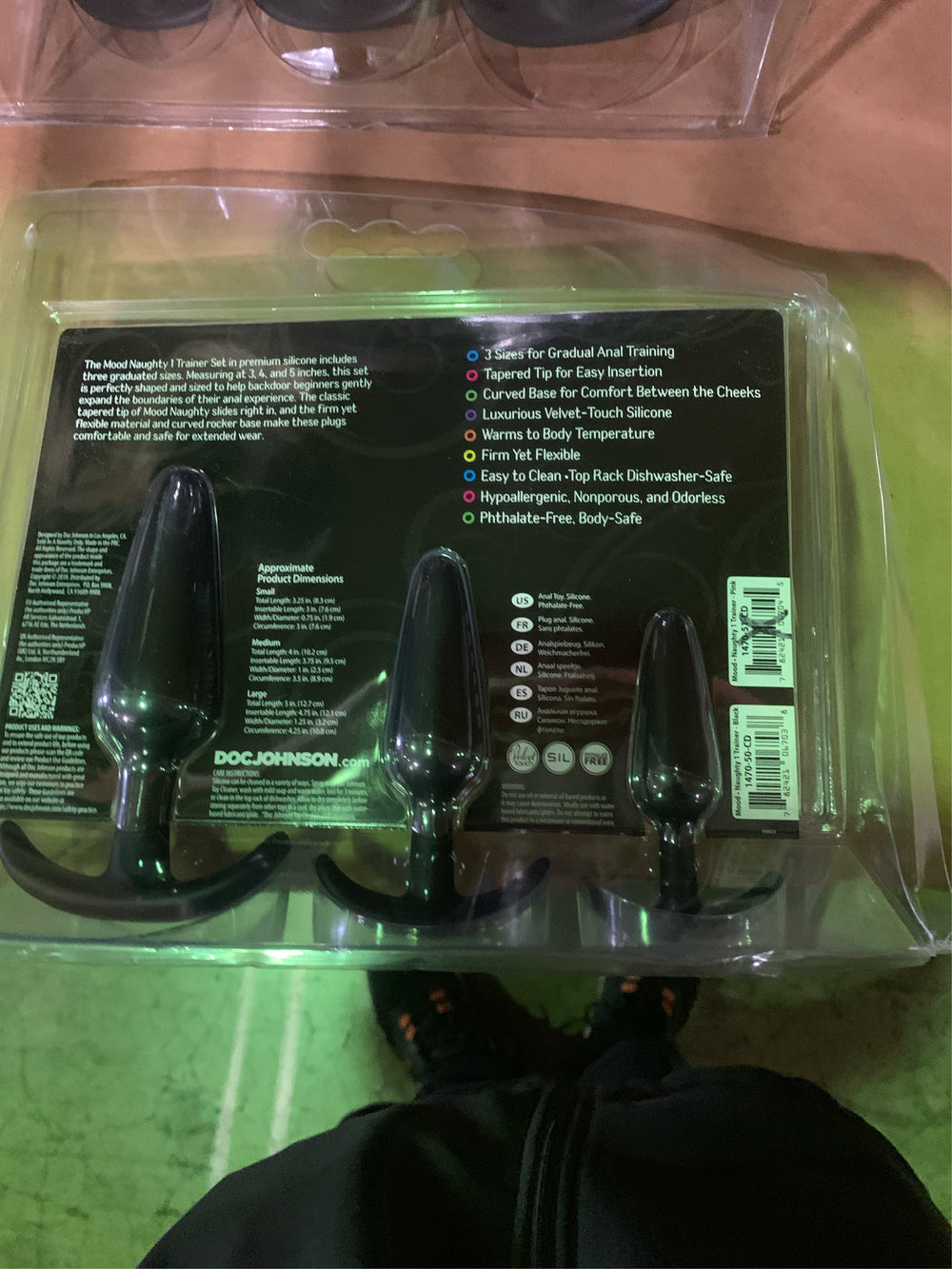 Naughty 1 Anal Trainer Set -K10-124