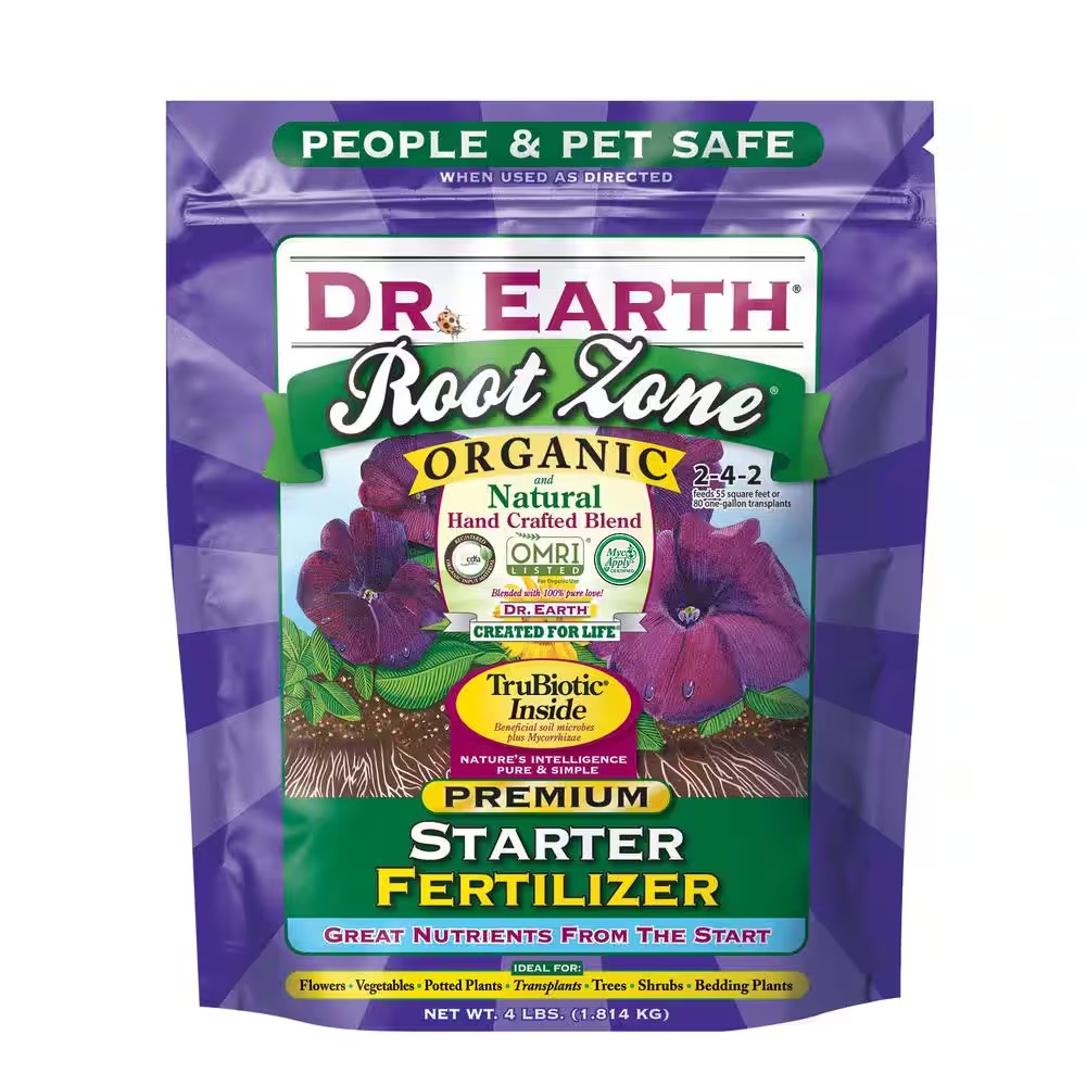 Root Zone 4 lb. 55 sq. ft. Organic Starter Fertilizer - C1-0323