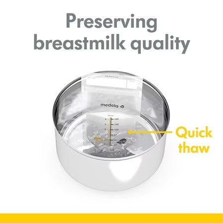 (Lot of 2) Medela Breast Milk Storage Bags, 6oz/180ml, Clear with Measurements, 68060, 25 Count - G13 - 1189