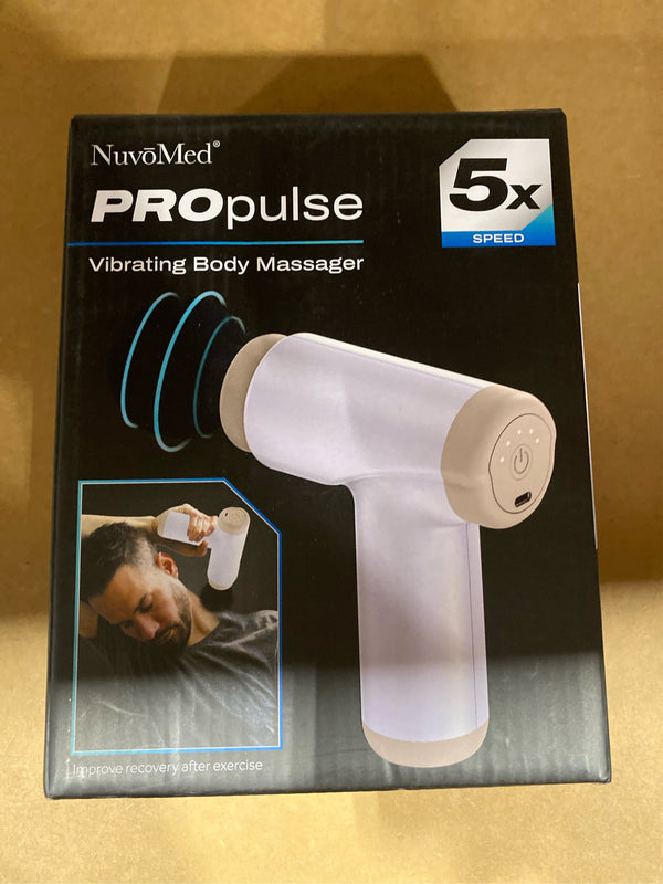 NuvoMed Propulse Vibrating Body Massager - L12 - 1707