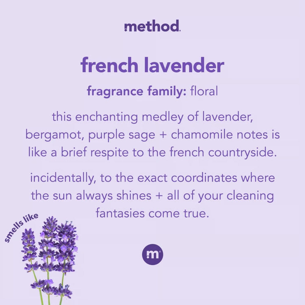 (Pack of 2) Method French Lavender Scent All Purpose Cleaner Liquid 28 oz - B14 - 673