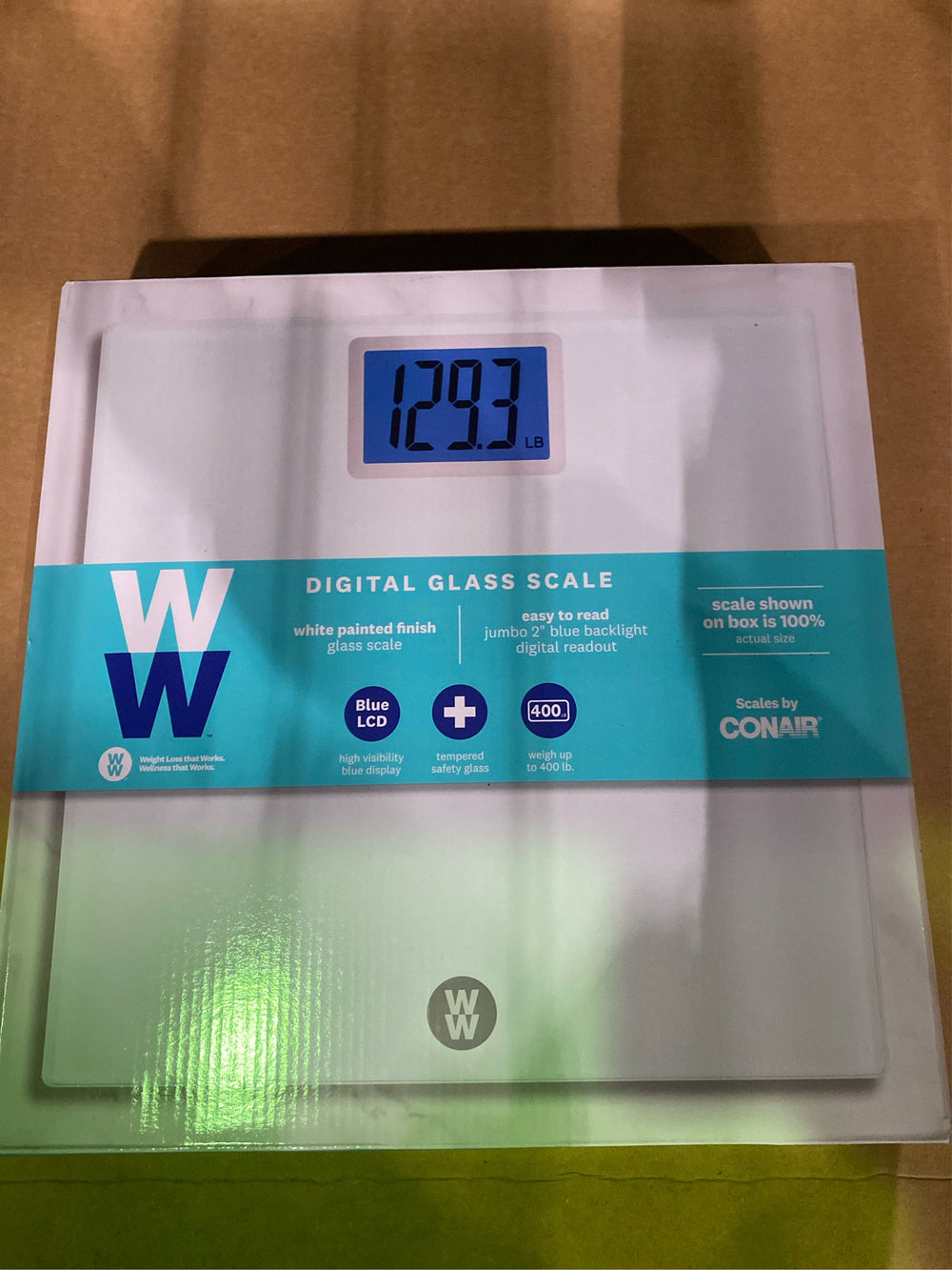 Super Large LCD Display with Backlight White - Weight Watchers - L7 - 222