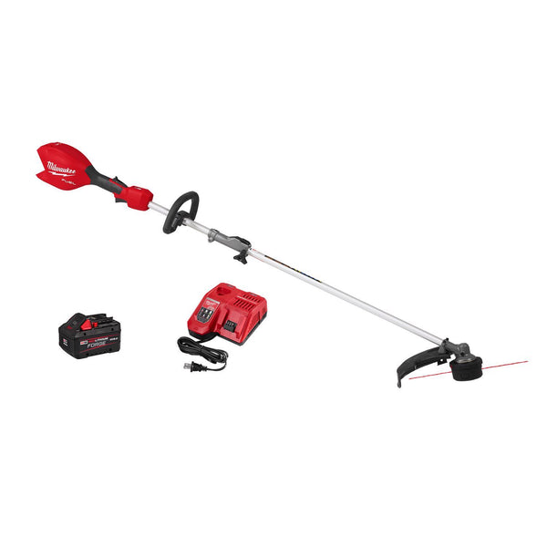Milwaukee M18 FUEL Quik-Lok 3016-21ST 16 in. 18 V Battery String Trimmer Kit (Battery & Charger) 1829