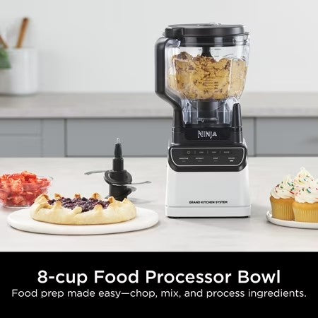 Ninja Grand Kitchen System 1200 Watts, Blender, 4 Preset Auto-iQ Programs -A2-1078
