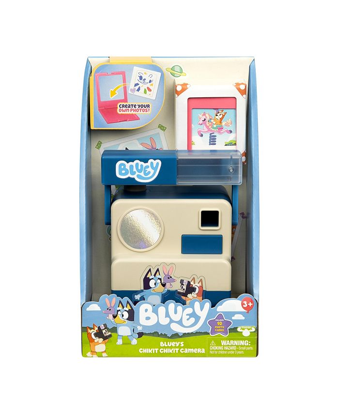 Bluey Role Play Chikit Chikit Camera Toy - White - No Size -F7-0088