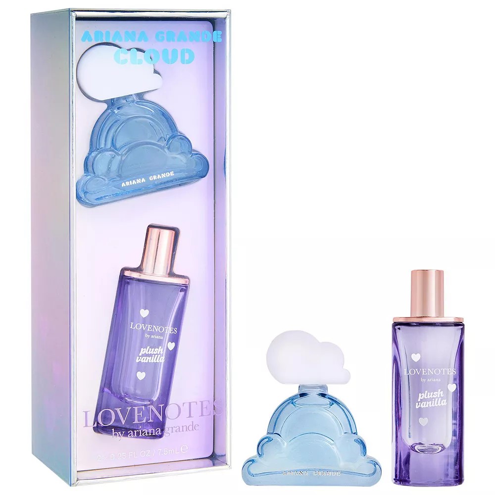 Ariana Grande Mini Cloud & LOVENOTES Plush Vanilla Perfume Set -K12-1782