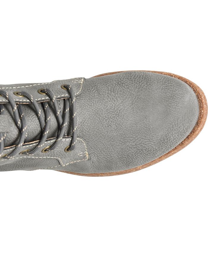 b.o.c. Women's Claudia Inside Zipper Comfort Bootie - Gray - 8M - C7 - 377